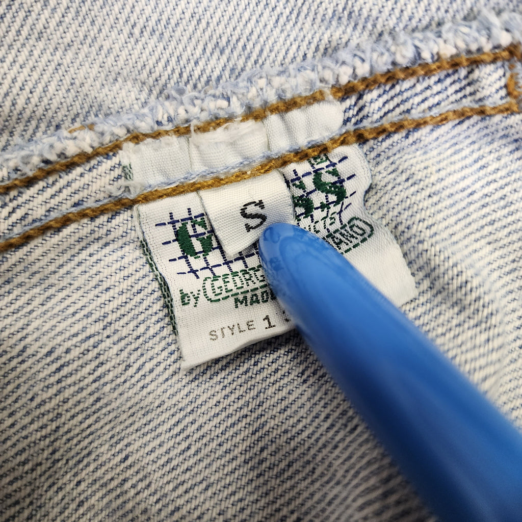 Guess Made In USA Vintage 1990s Denim Overall