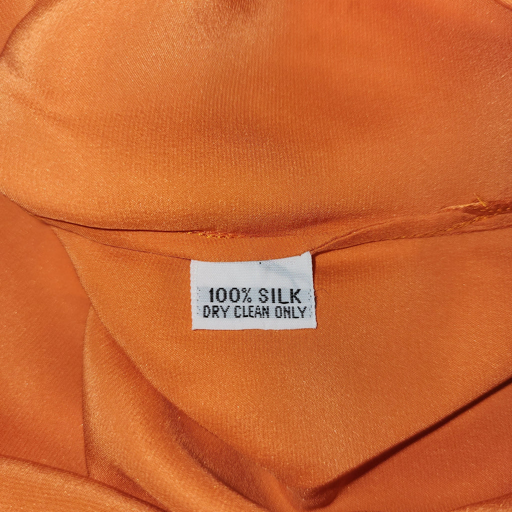 Oleg Cassini Vintage Y2K Silk Blouse