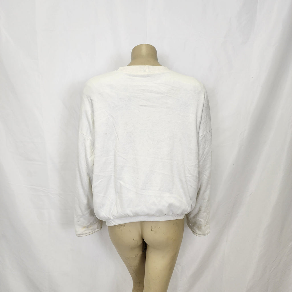 Mickey Mouse Vintage 1980s Reversible Printed Graphic Sweater