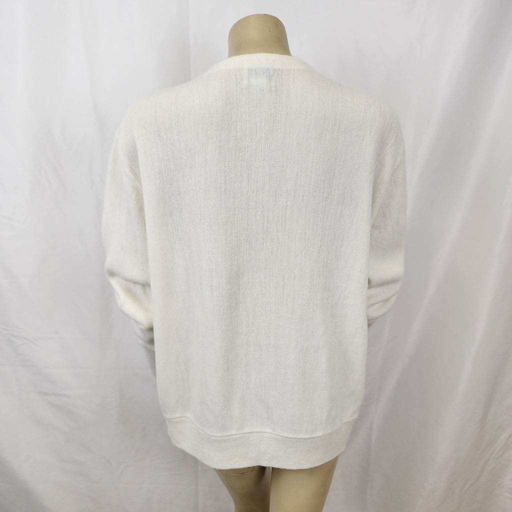 Lacoste Made n USA Vintage 1980s Cardigan