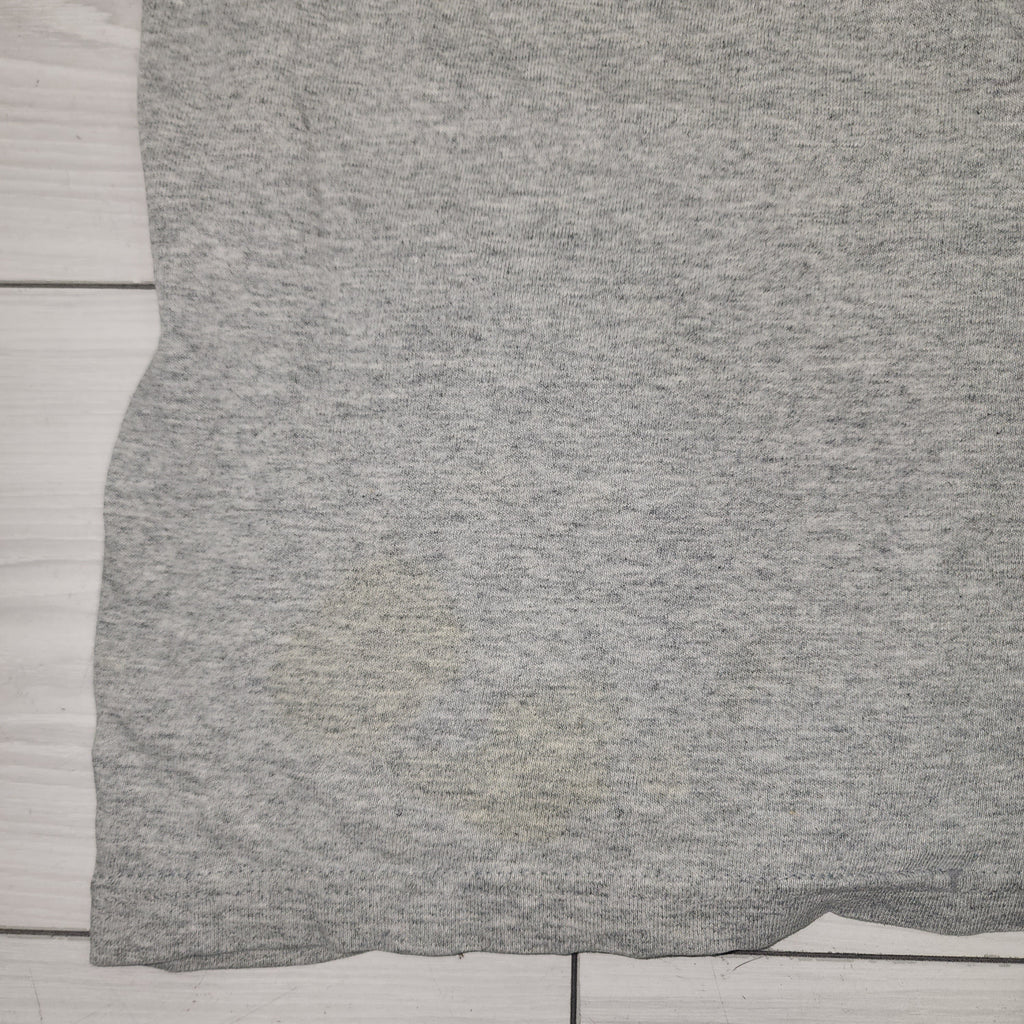 Fruit of the Loom Vintage Y2K Funny Printed Graphic Tee Shirt Size Large