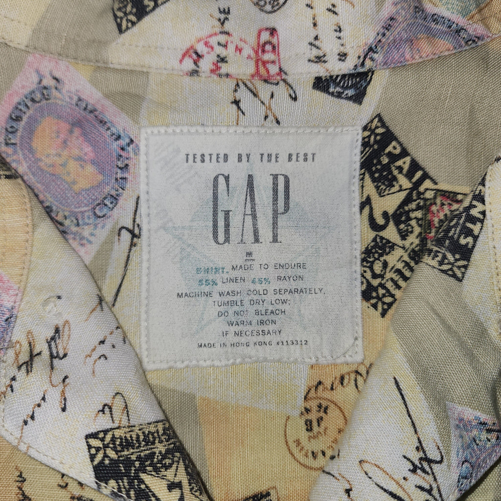 GAP Men's Shirt Vintage 1990s