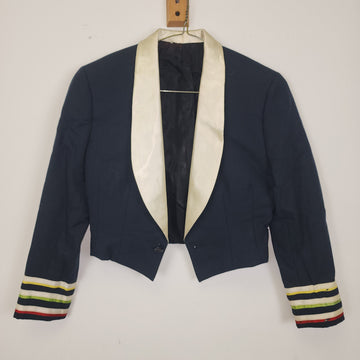 Vintage 1970s Wool Blazer Tuxedo