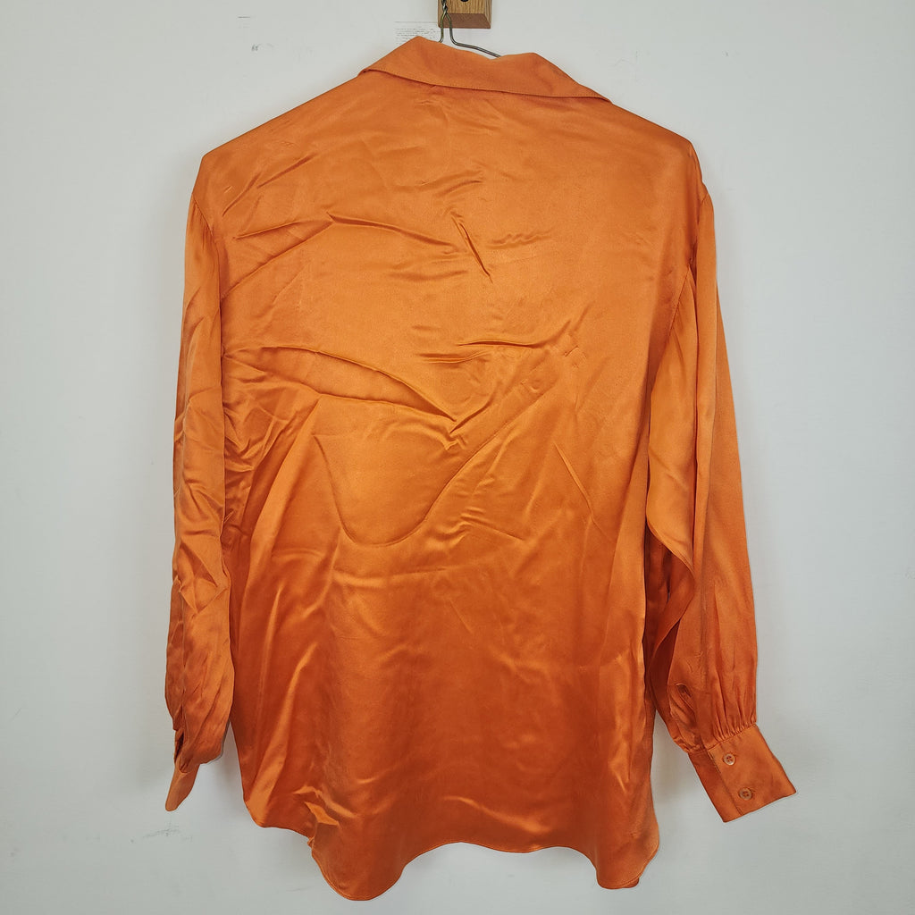 Oleg Cassini Vintage Y2K Silk Blouse