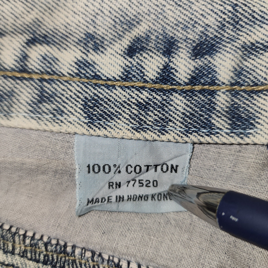 Paco 1990s Vintage Acid Washed Jeans