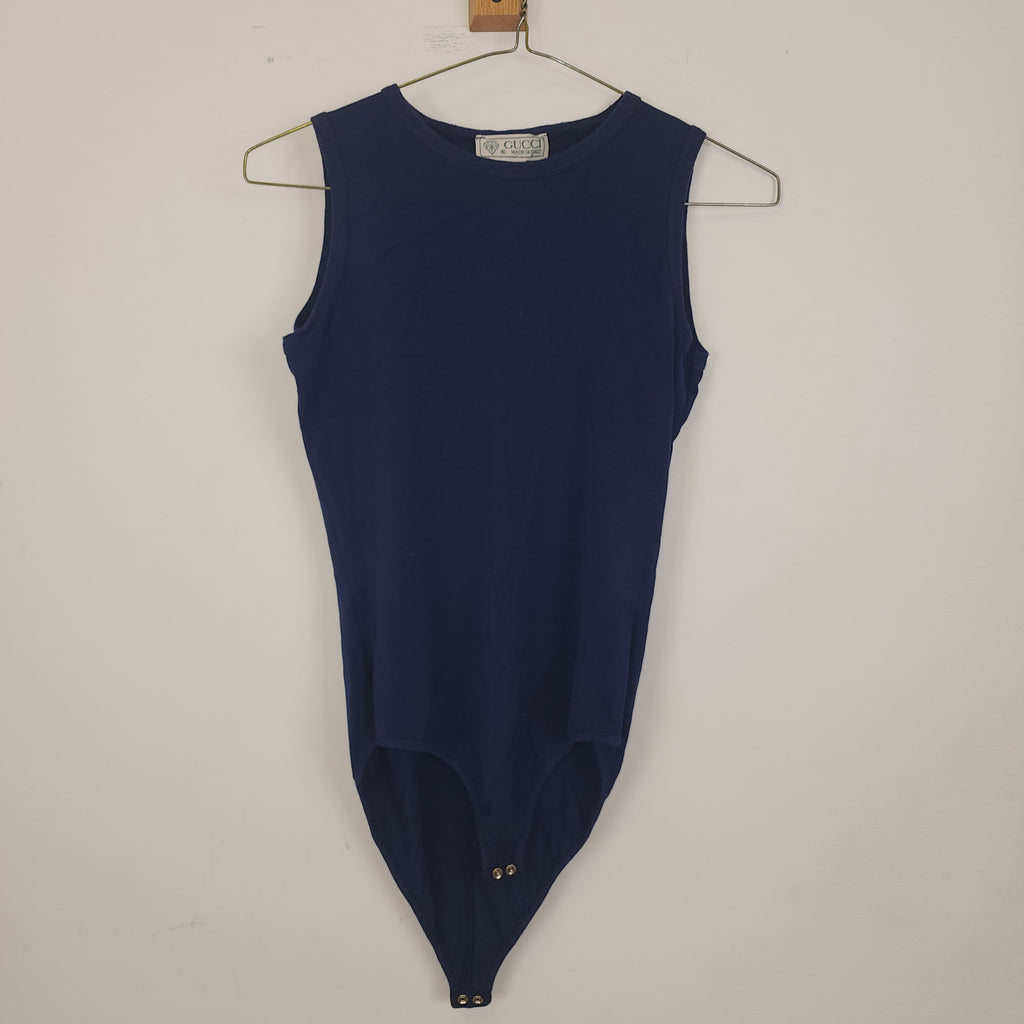 Gucci Bodysuit Vintage 1990s Made in Italy