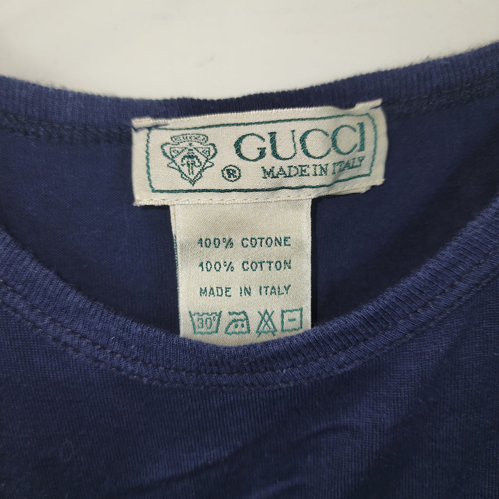 Gucci Bodysuit Vintage 1990s Made in Italy