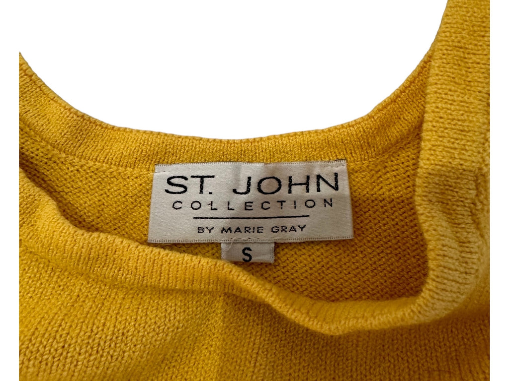 ST JOHN by Marie Gray 2000’s Yellow Top