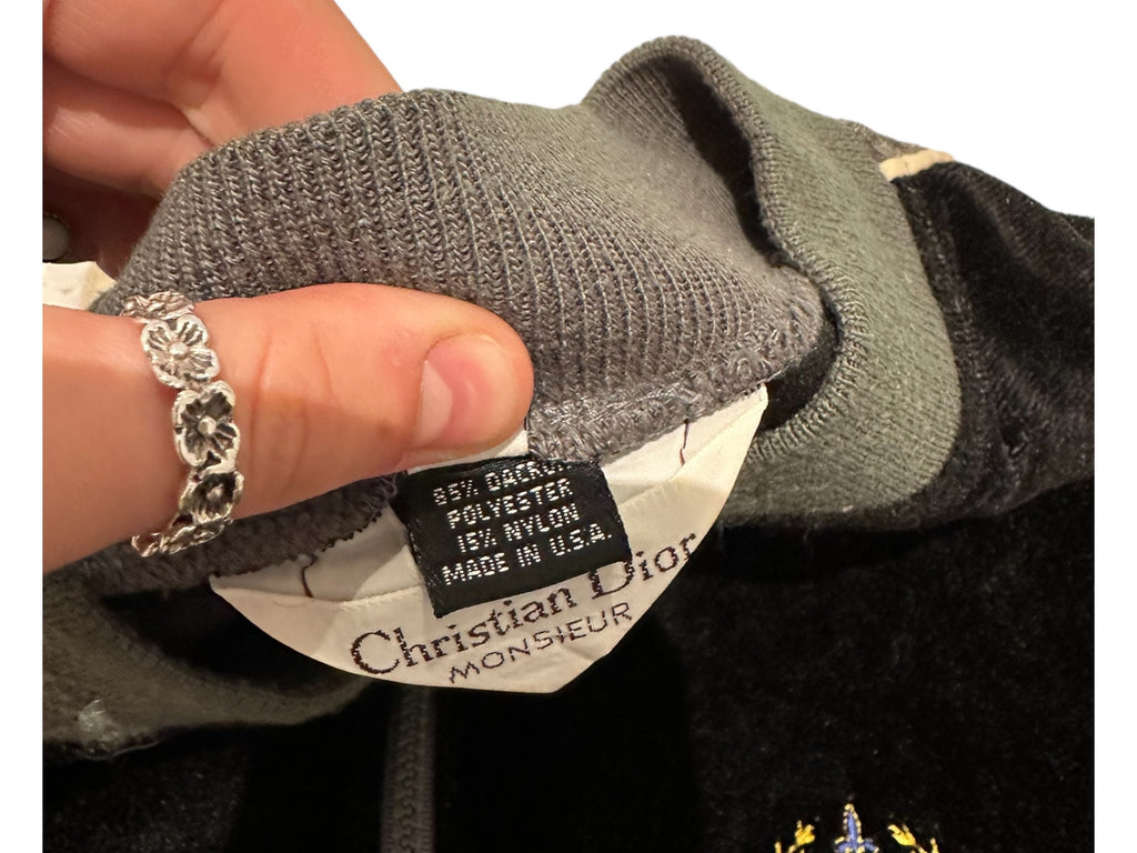 Dior 1990’s Velvet Jacket