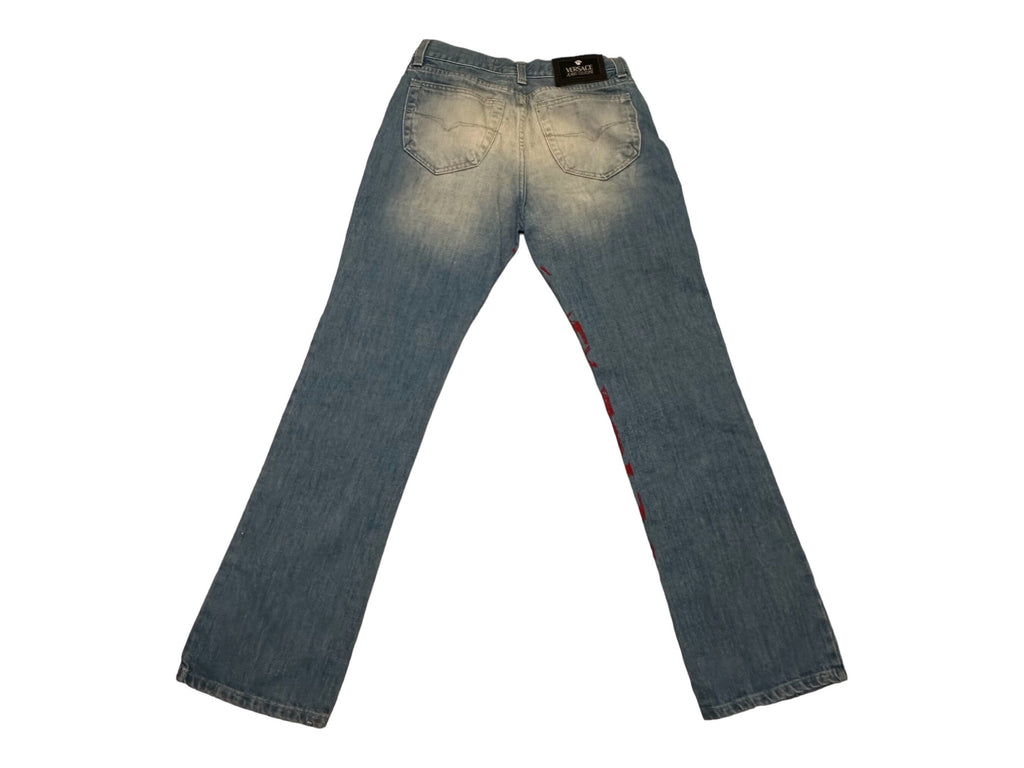 Versace 2000s Jeans Red Starfish