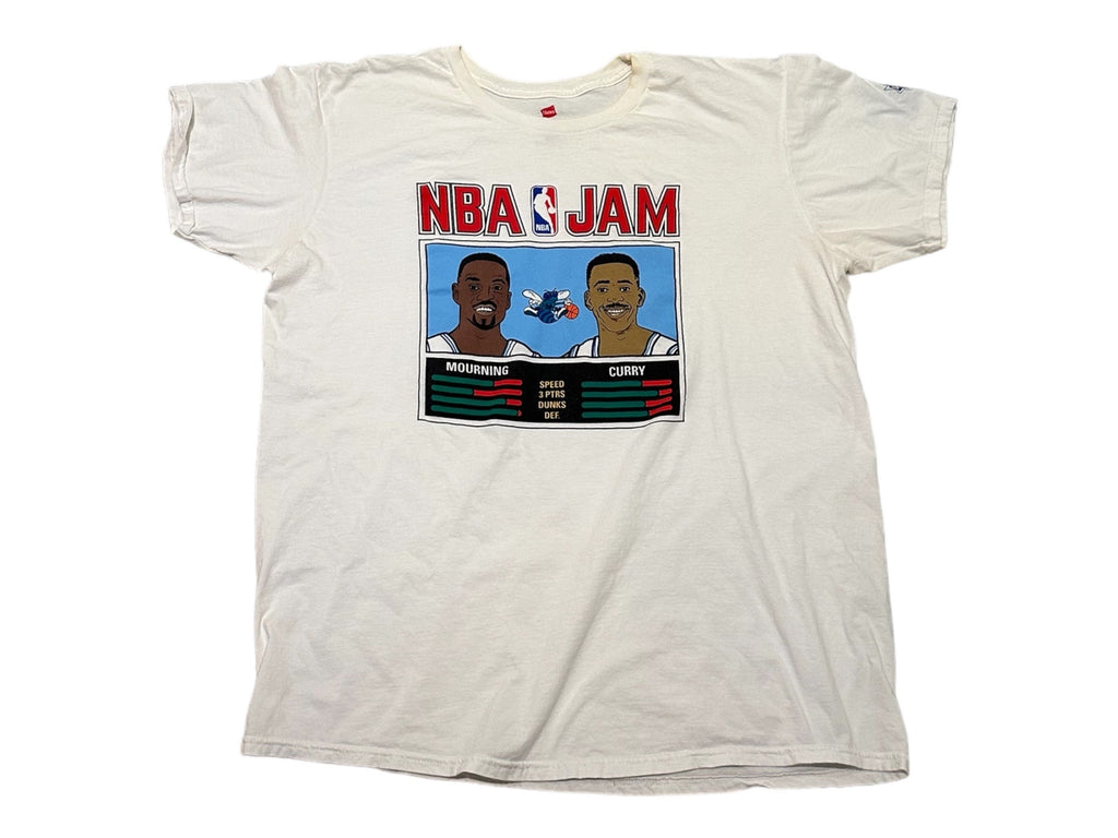 Charlotte Horner NBA JAM Curry Mourning T-Shirt