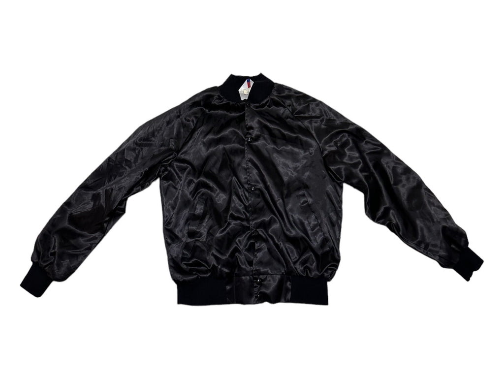 80’s West Ark Black Nylon Jacket Cowboy Boots