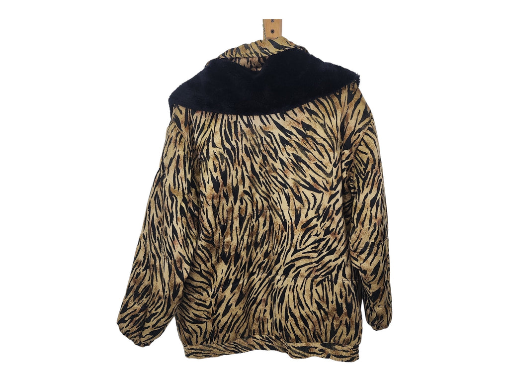 2000s Leopard Silk Jacket