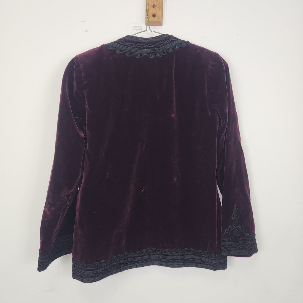 70’s Saint Laurent Rive Gauche Paris Velvet Blazer