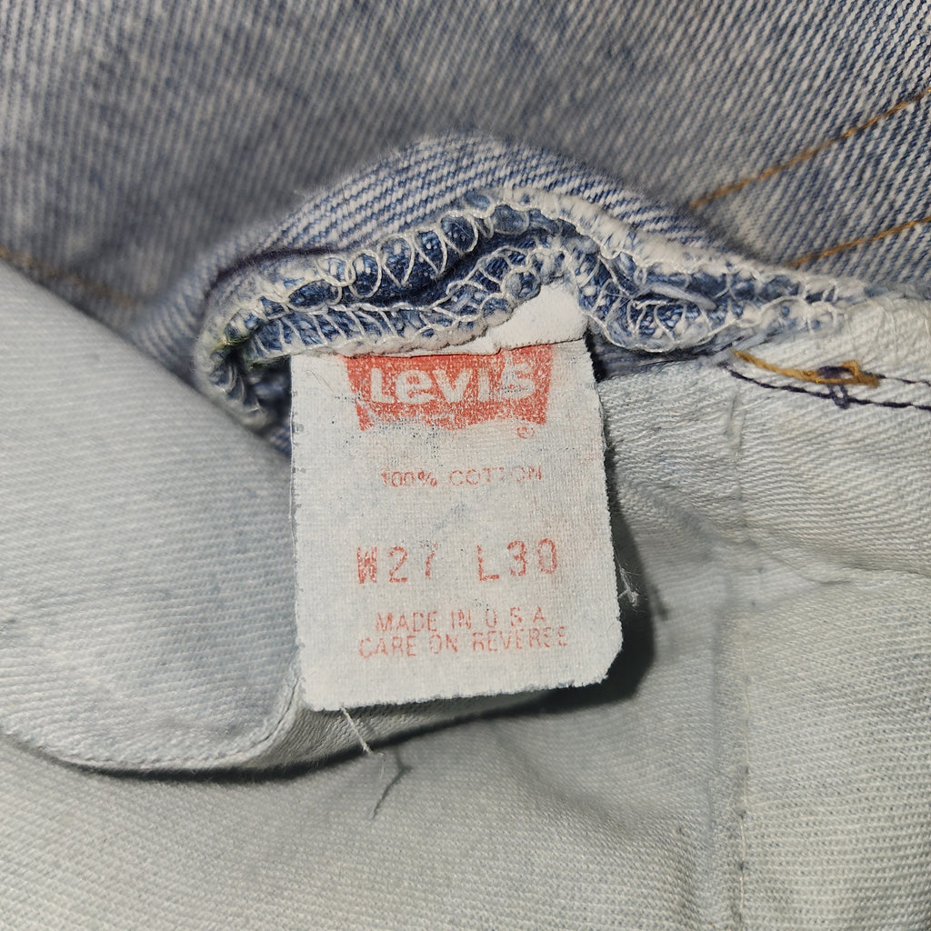 2000s Levi Customised Denim Skirt Sequins