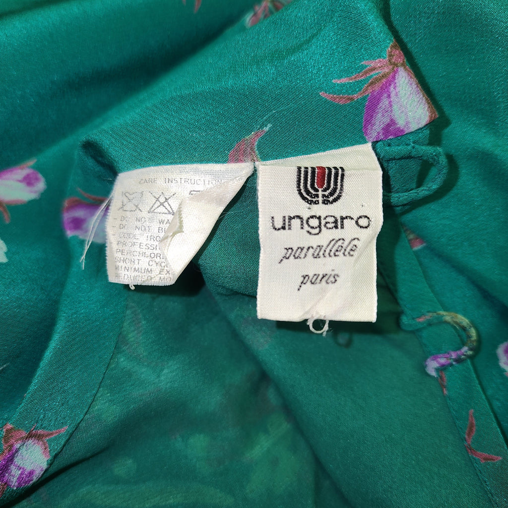 70s Emanuel Ungaro Silk Dress