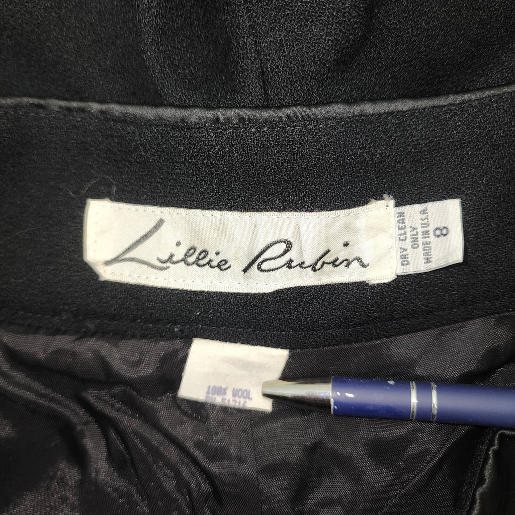 90’s Lillie Rubin Wool Tuxedo Pants