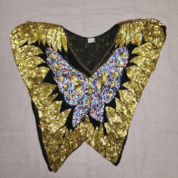 Sequin Butterfly Top