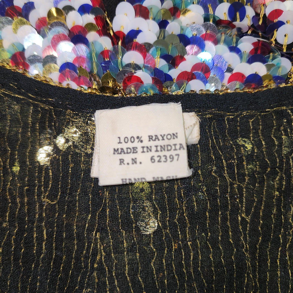 Sequin Butterfly Top