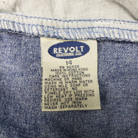 "Revolt" 1990s Denim Pants